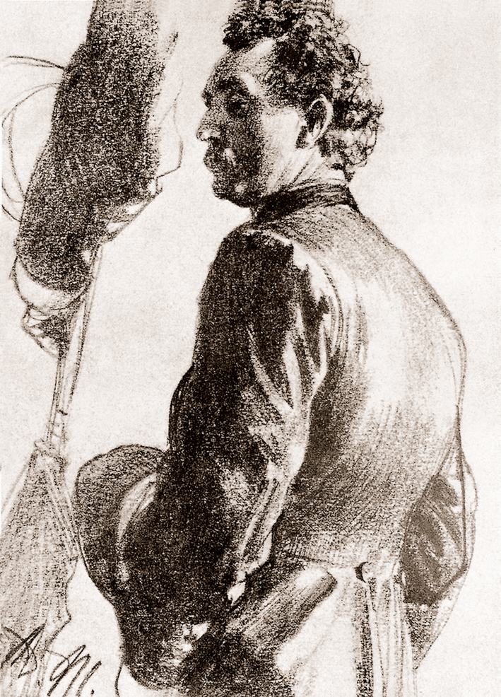  Adolpyh Von Menzel —— 男人的习作 (2)